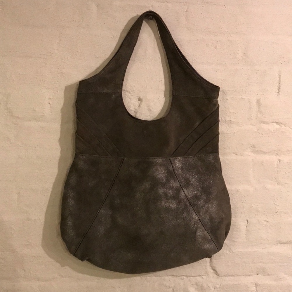 Lucky Brand Suede Hobo Bag